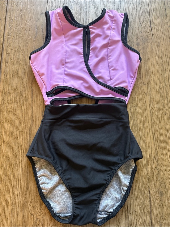 Five Dancewear Other - Five Dancewear Purple and Black Leotard